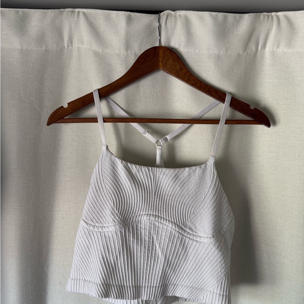 lululemon athletica white bra
